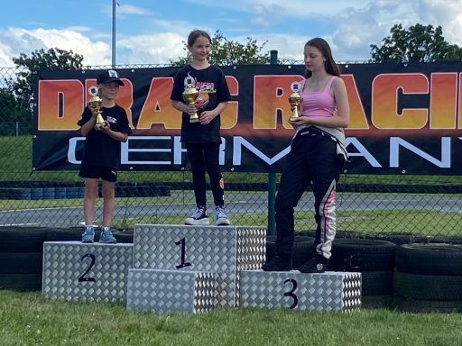 Siegerehrung Junior Dragster